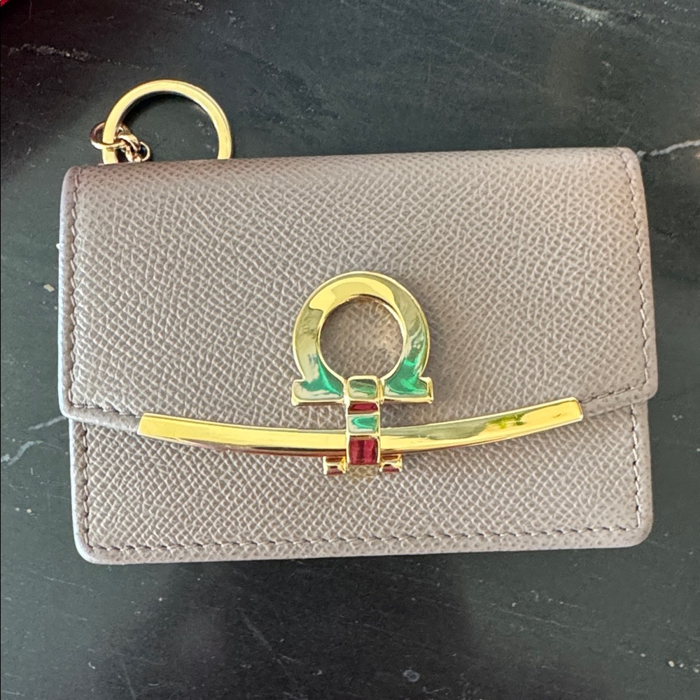 Salvatore Ferragamo Gancini Card Case